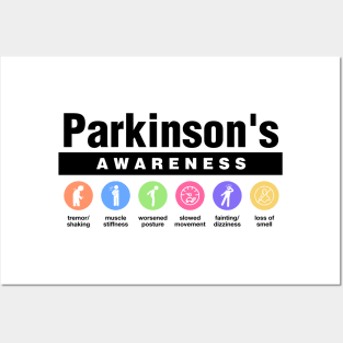 Parkinson's Disease - Disability Awareness Symptoms Posters and Art